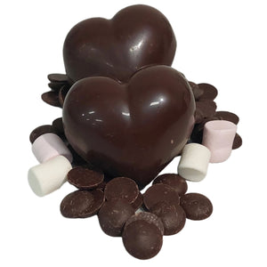 Dark Chocolate Heart Bombs Premium