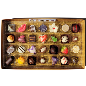 Gift Box 28 gourmet chocolates