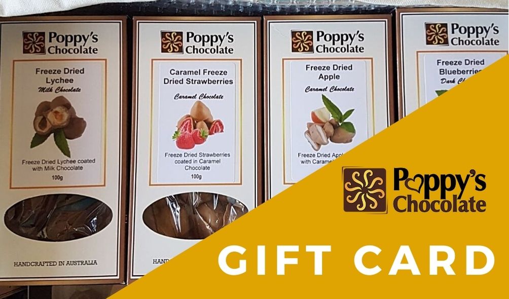 Poppy's Chocolate Gift Card - Voucher