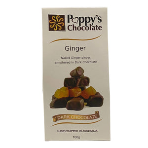 Dark Chocolate Coated Ginger 100g