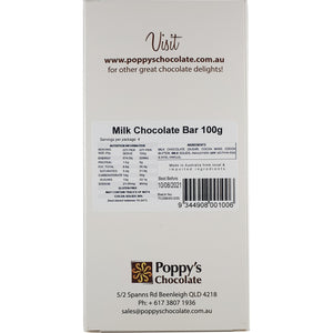 Milk Chocolate Block 100g